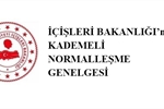 İçişleri Bakanlığı'ndan kademeli normalleşme genelgesi